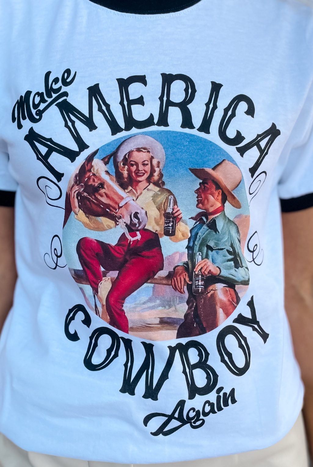 T-Shirt - Make America Cowboy Again