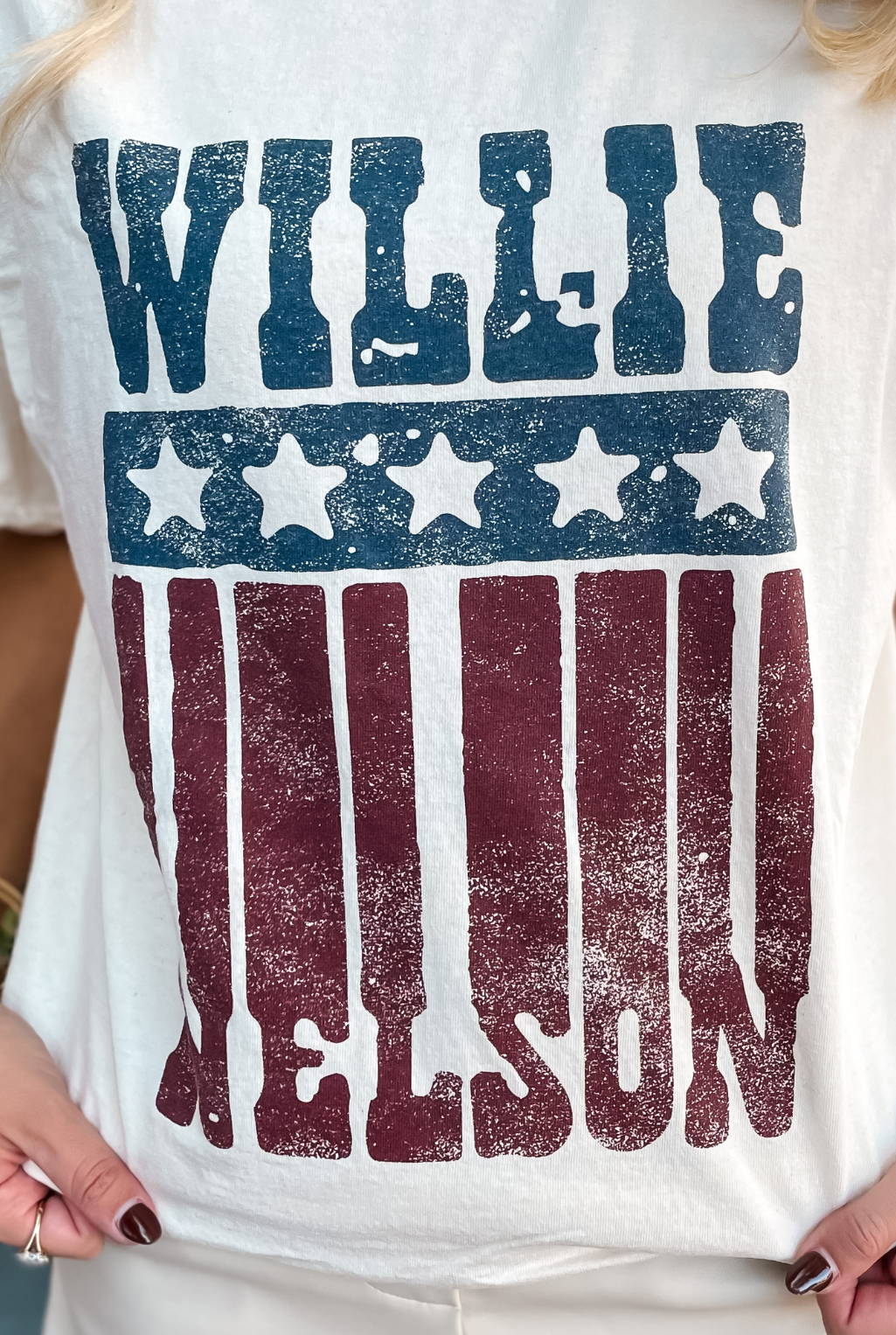 Willie Nelson Stars T-Shirt