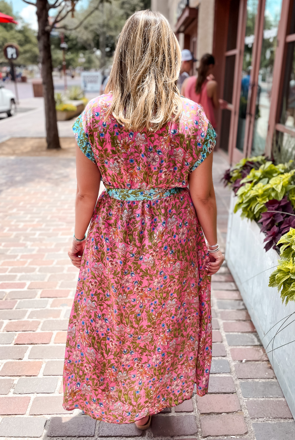 Turks & Caicos Floral Dress