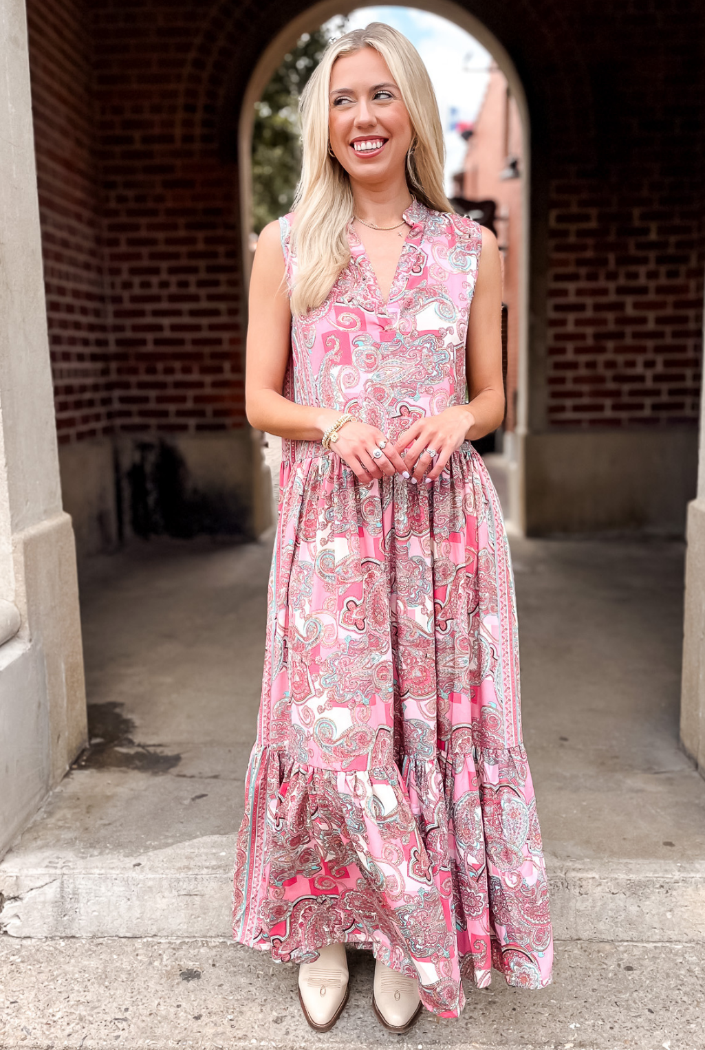 Paisley Dream Maxi Dress