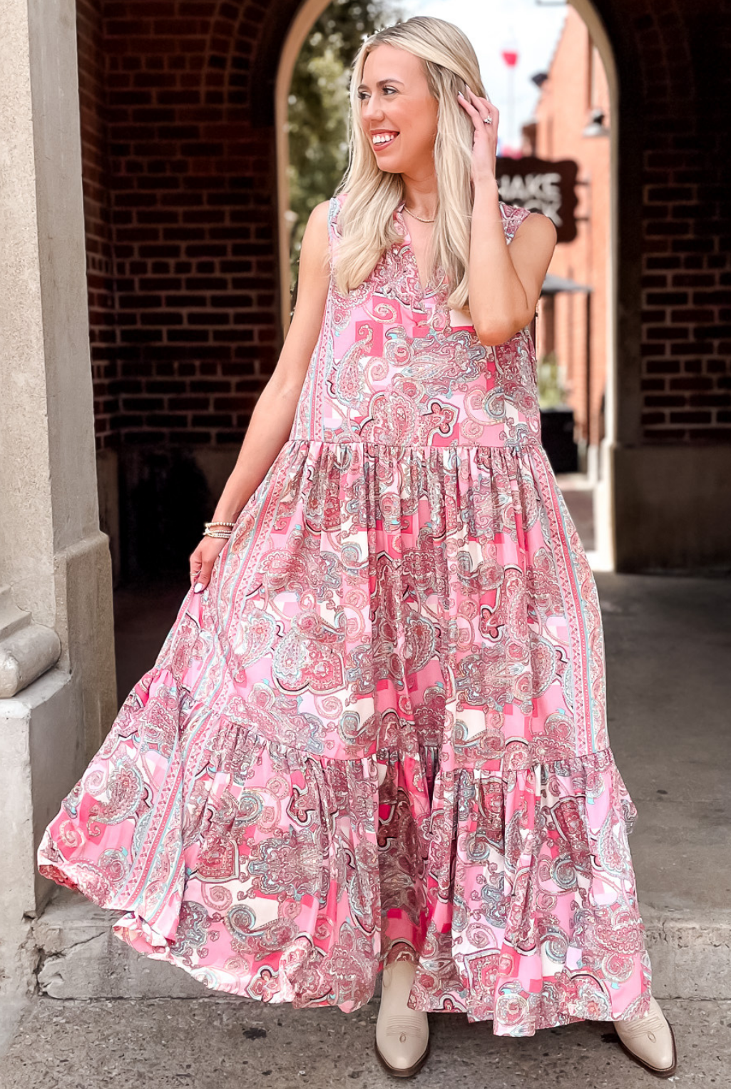 Paisley Dream Maxi Dress