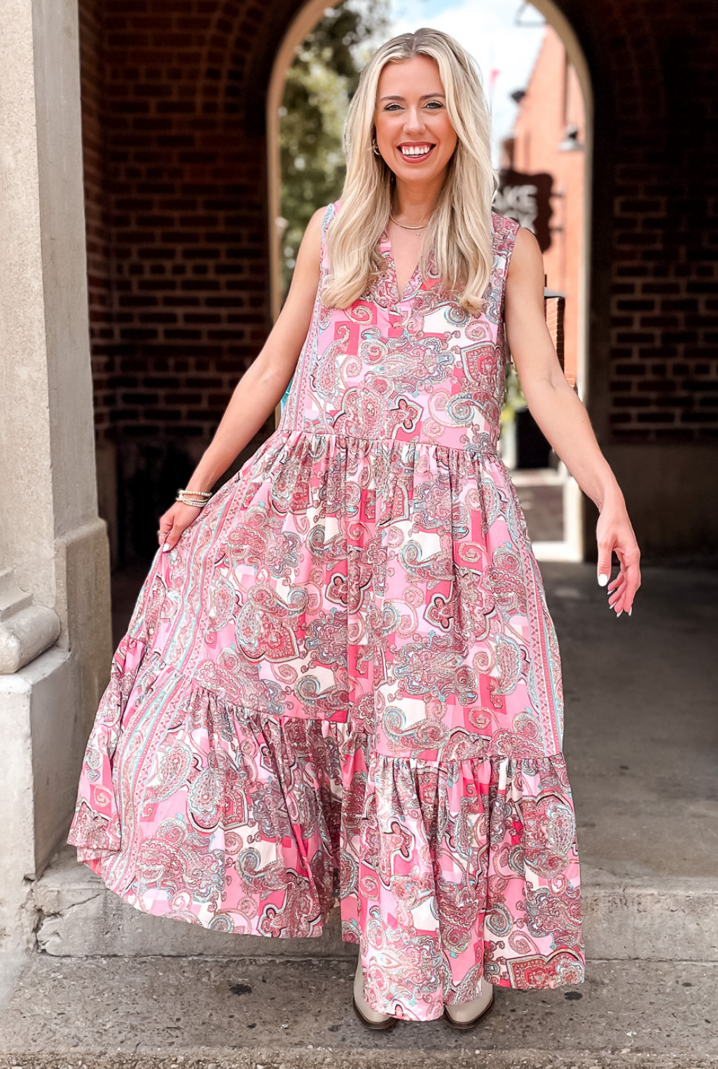 Paisley Dream Maxi Dress