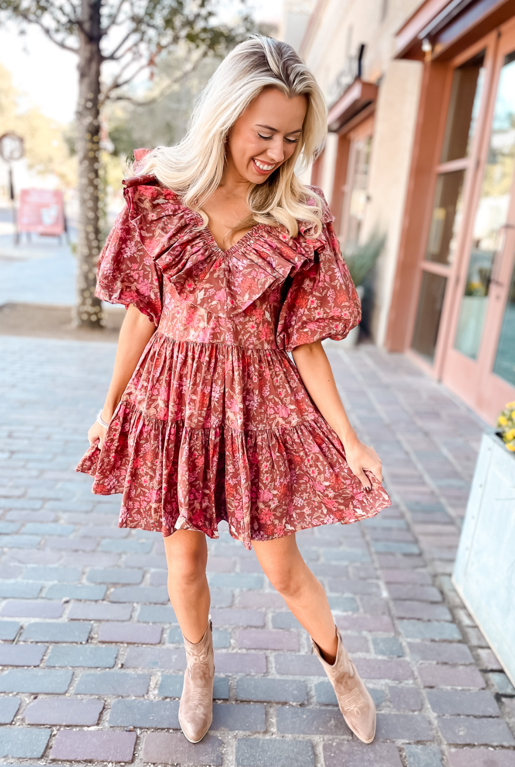 Bobbie Floral Dress