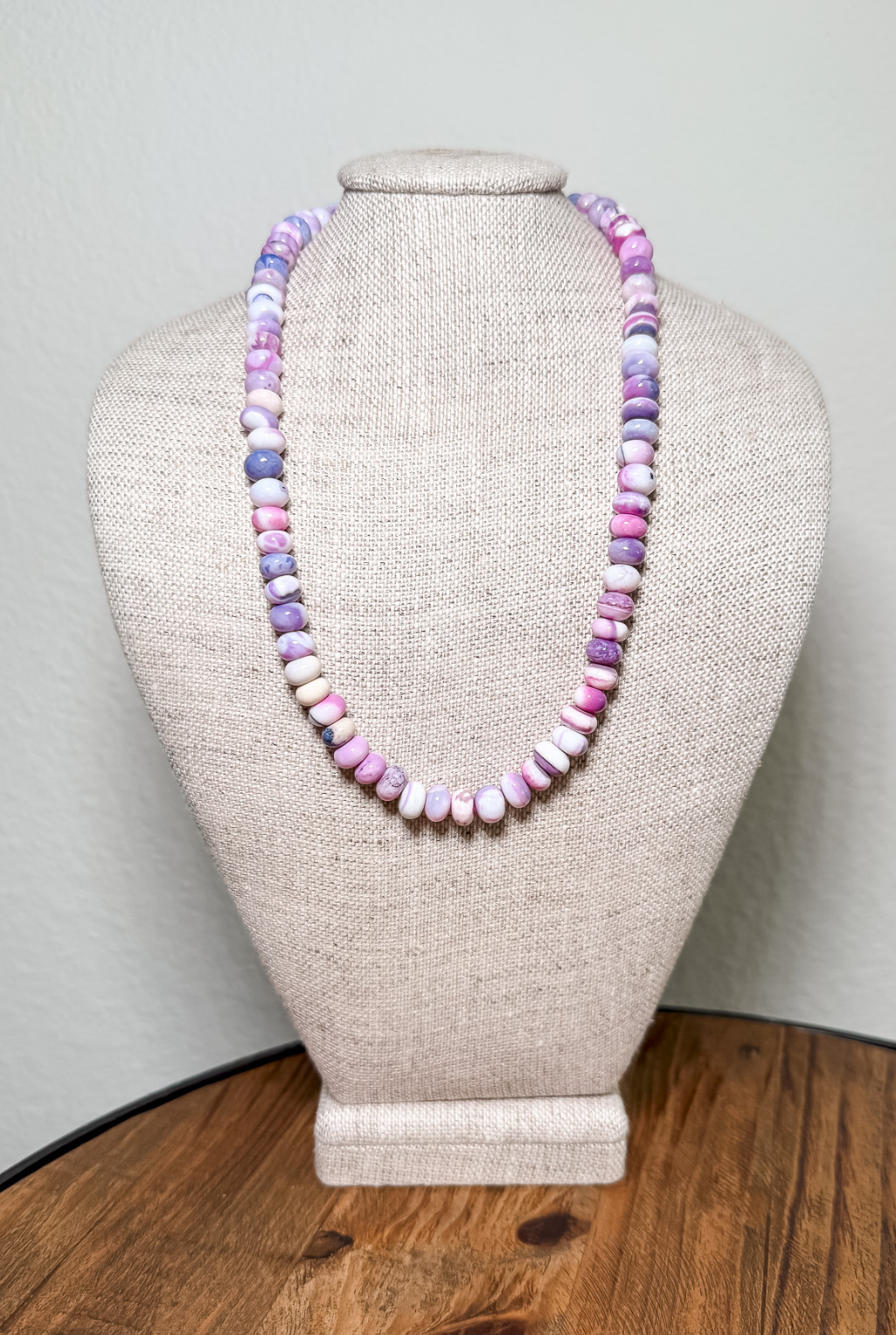 Candy Swirl Necklace - Grape