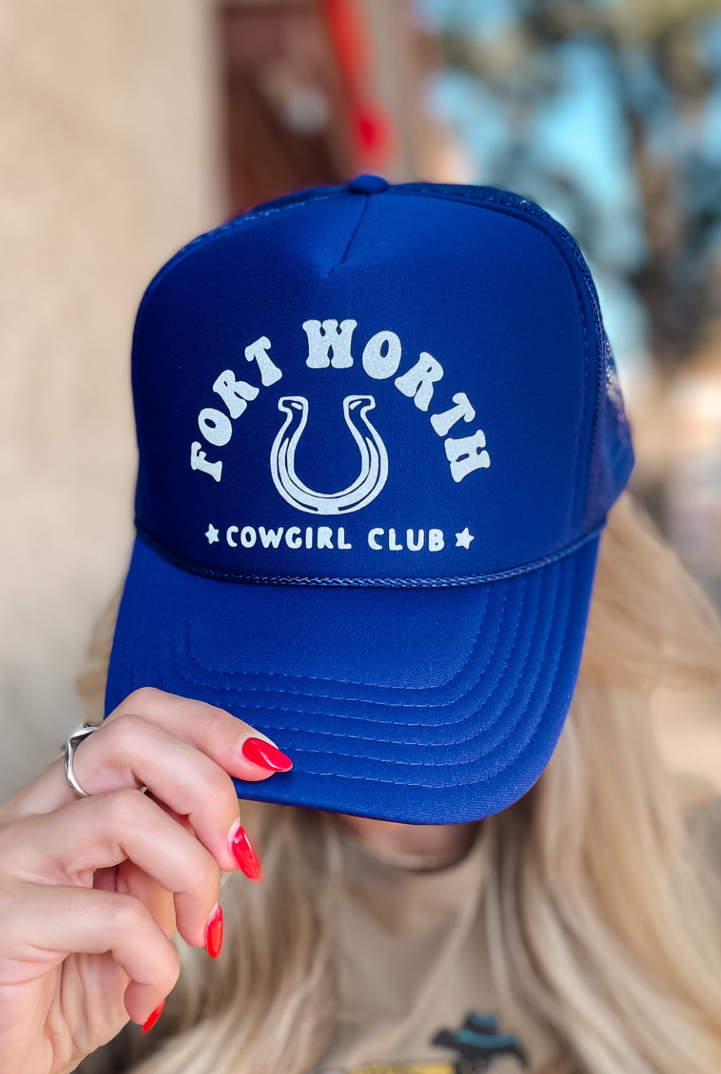 Fort Worth Cowgirl Club Trucker Cap