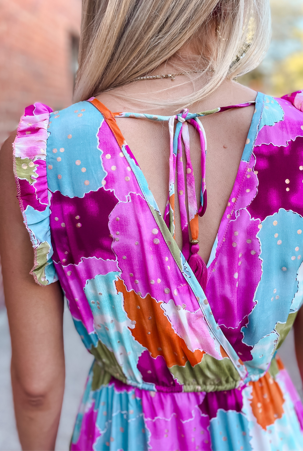 Watercolor Dreams Sun Dress