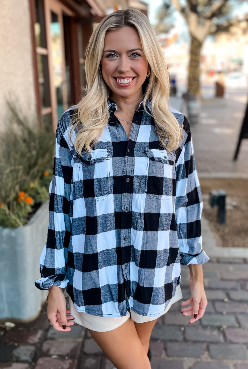 Vintage Texas T Back Flannel - Tattoo Shop