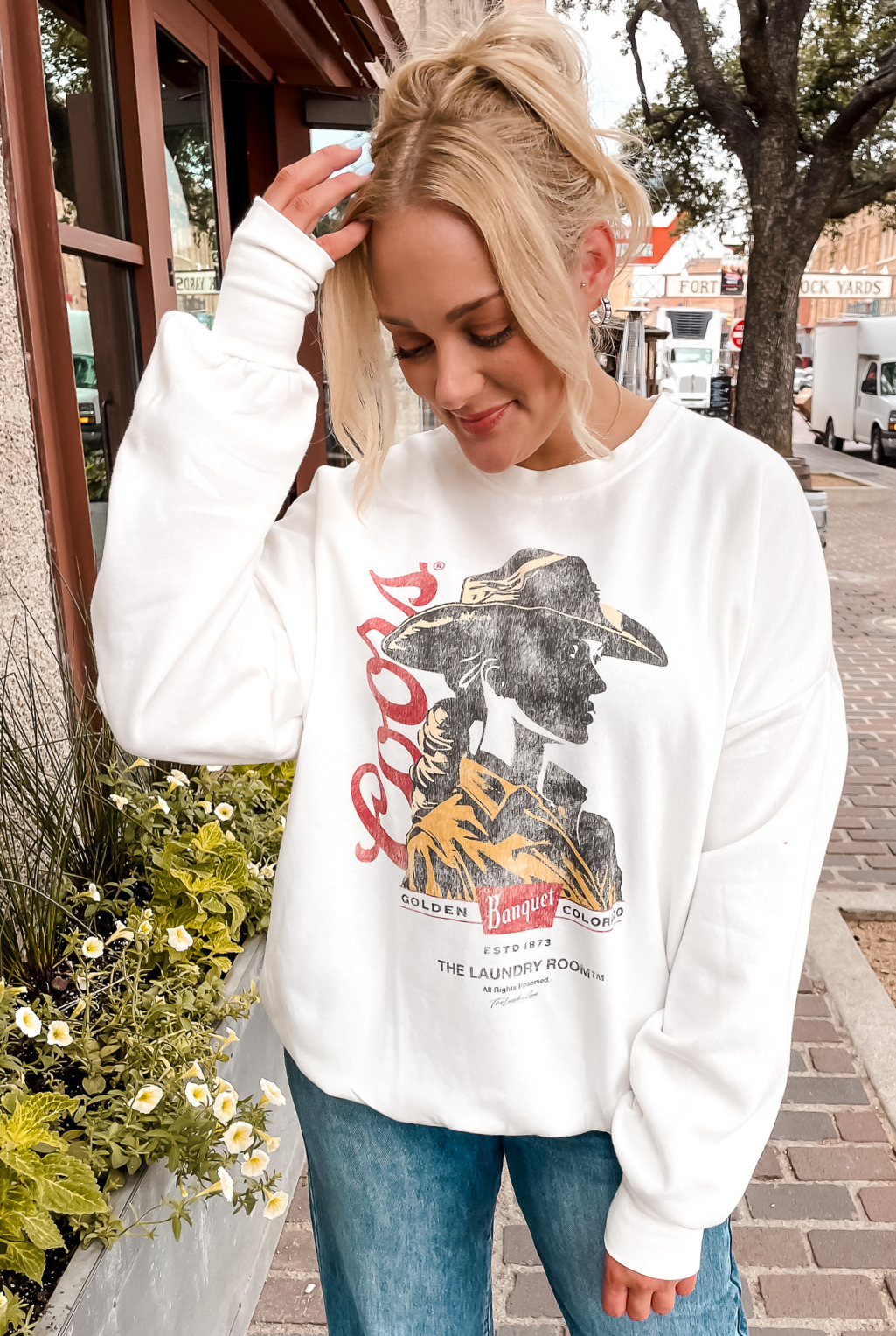 Coors Cowgirl Sweatshirt