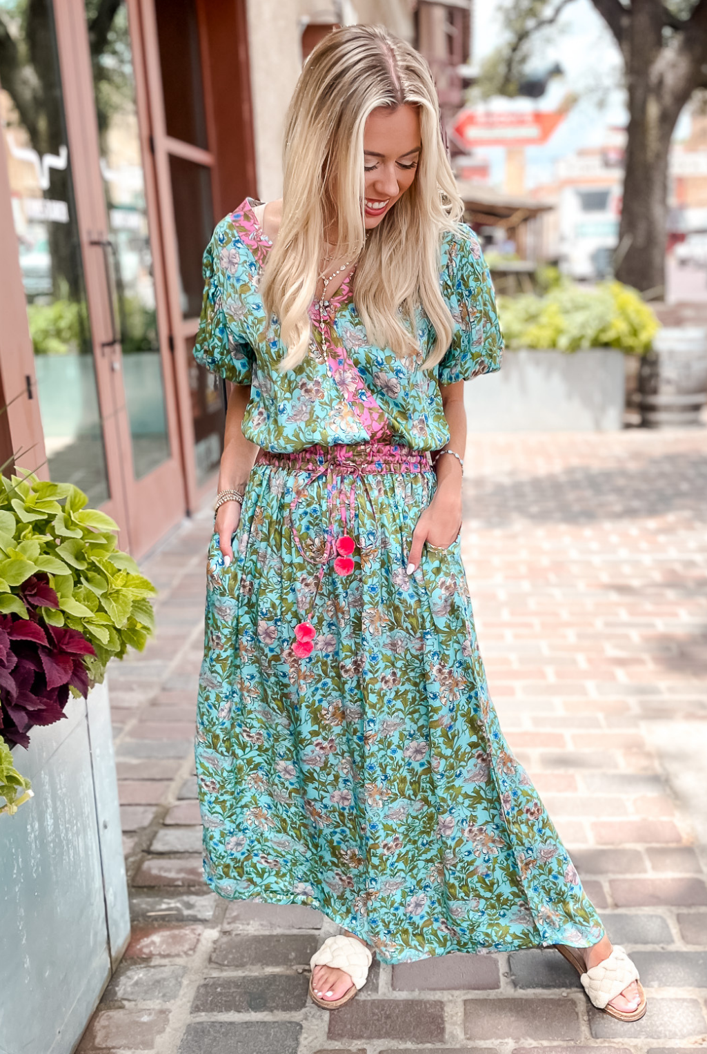 Turks & Caicos Floral Jumpsuit