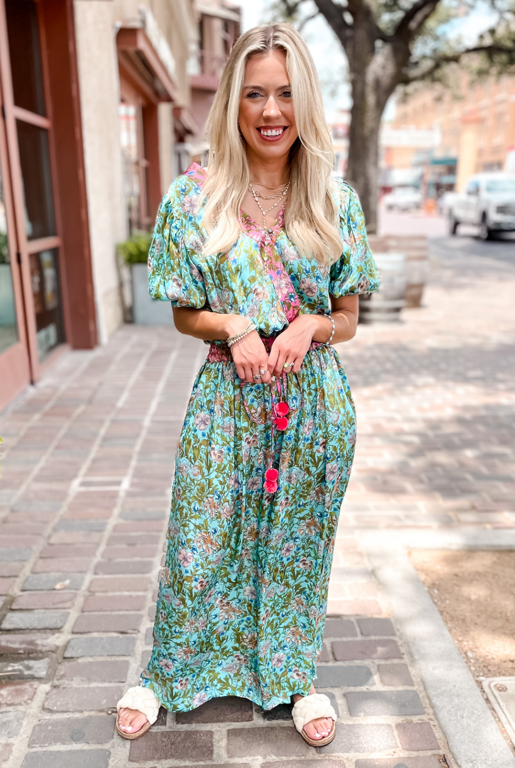 Turks & Caicos Floral Jumpsuit