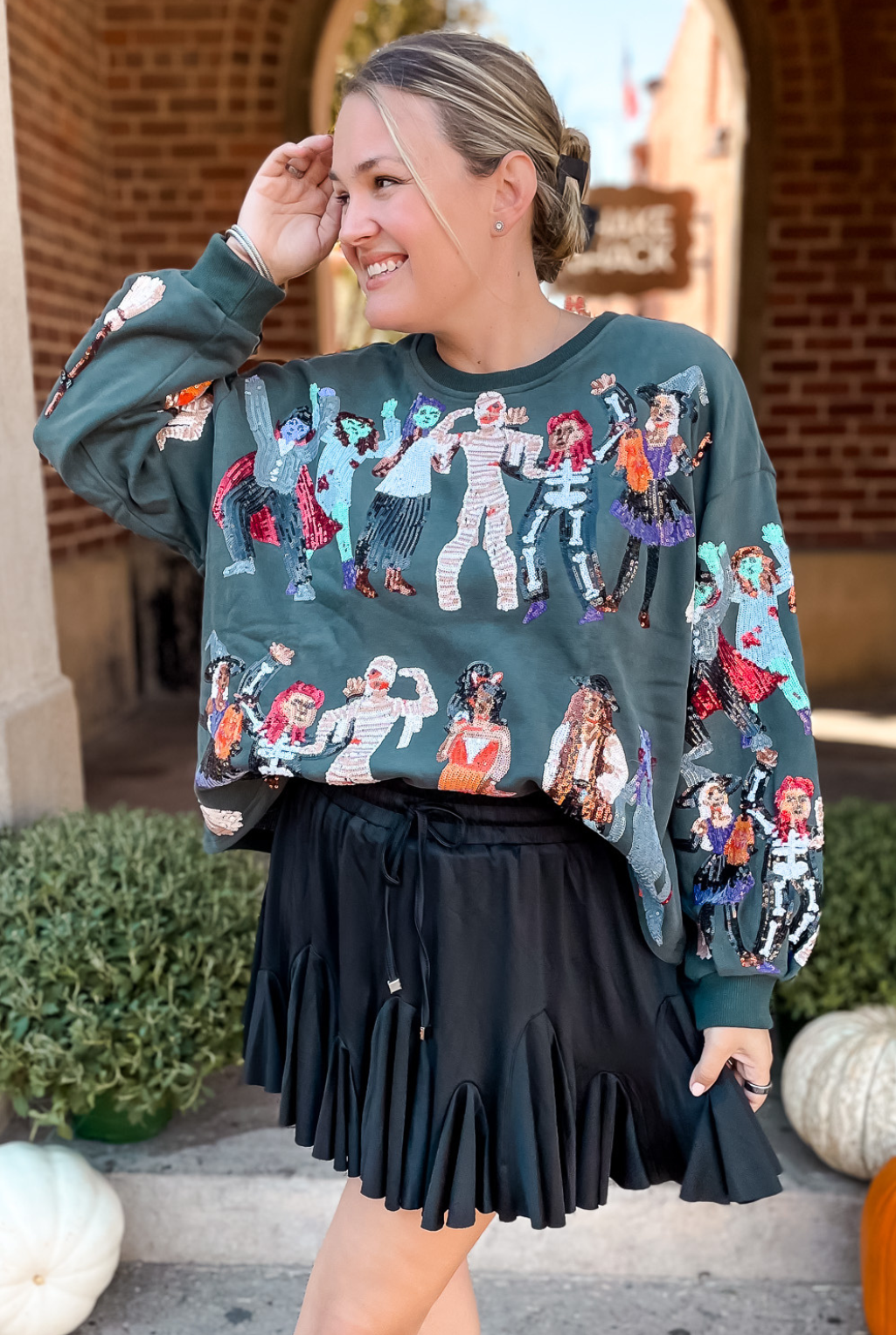 Queen Of Sparkles - Spooky Dancers Sweatshirt