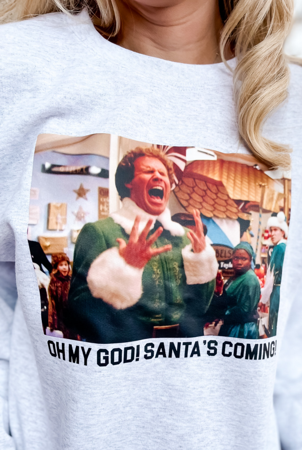 Sweatshirt - OMG Santa's Coming