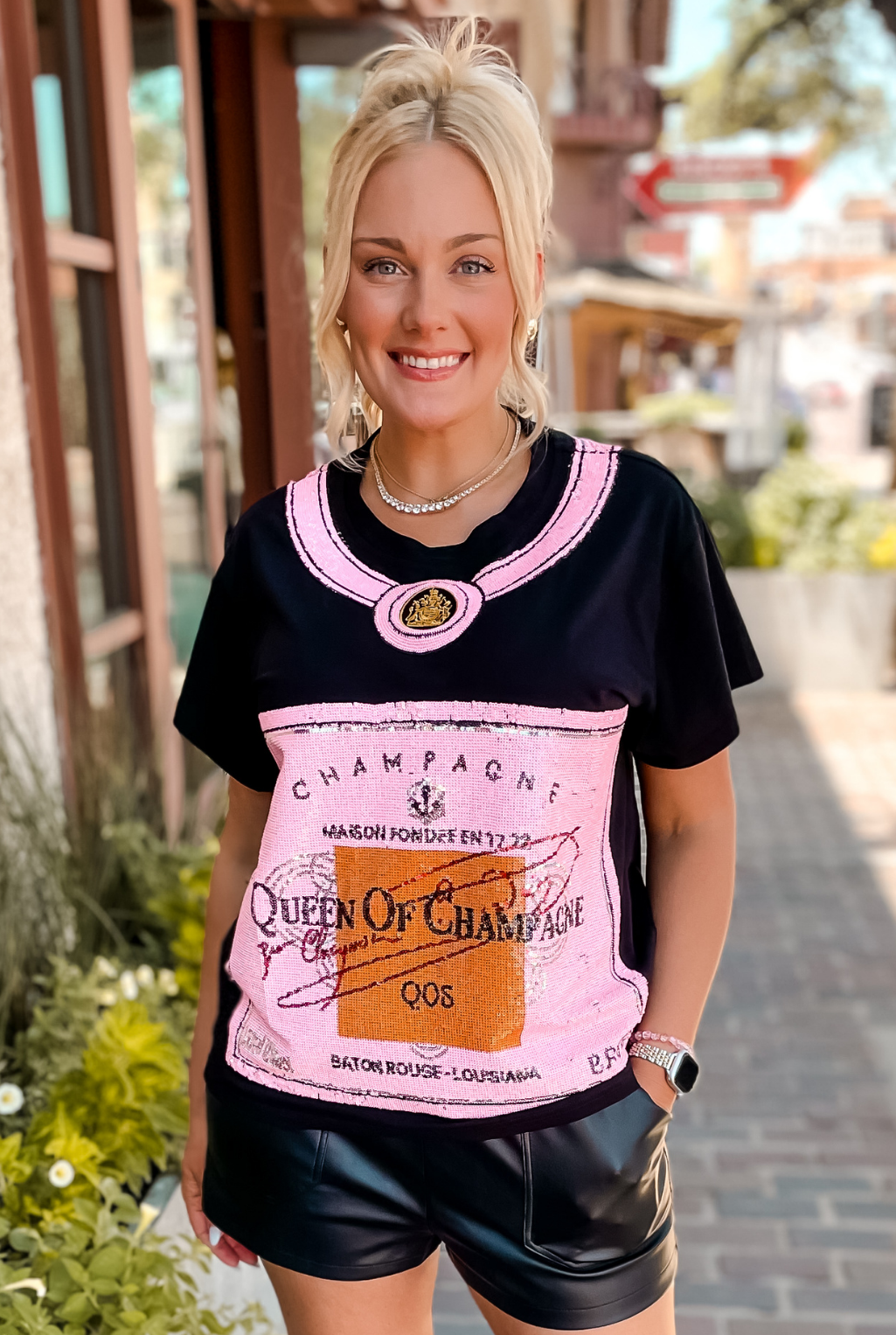 Queen Of Champagne T-Shirt