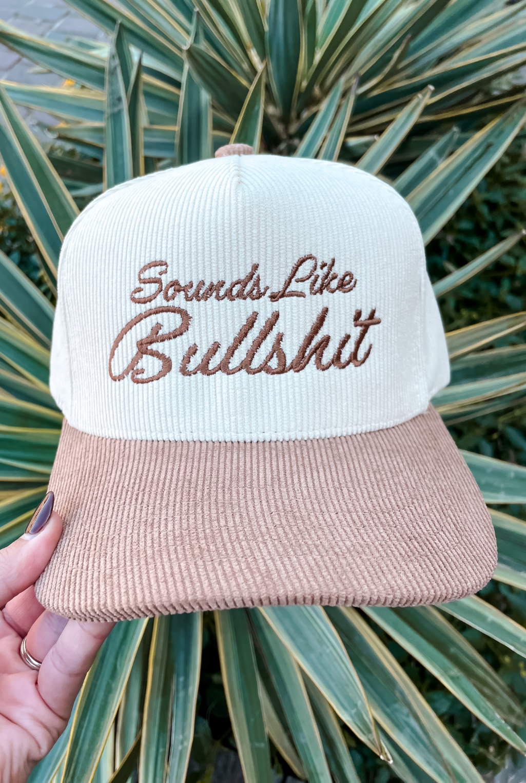 Bullshit Corduroy Baseball Cap