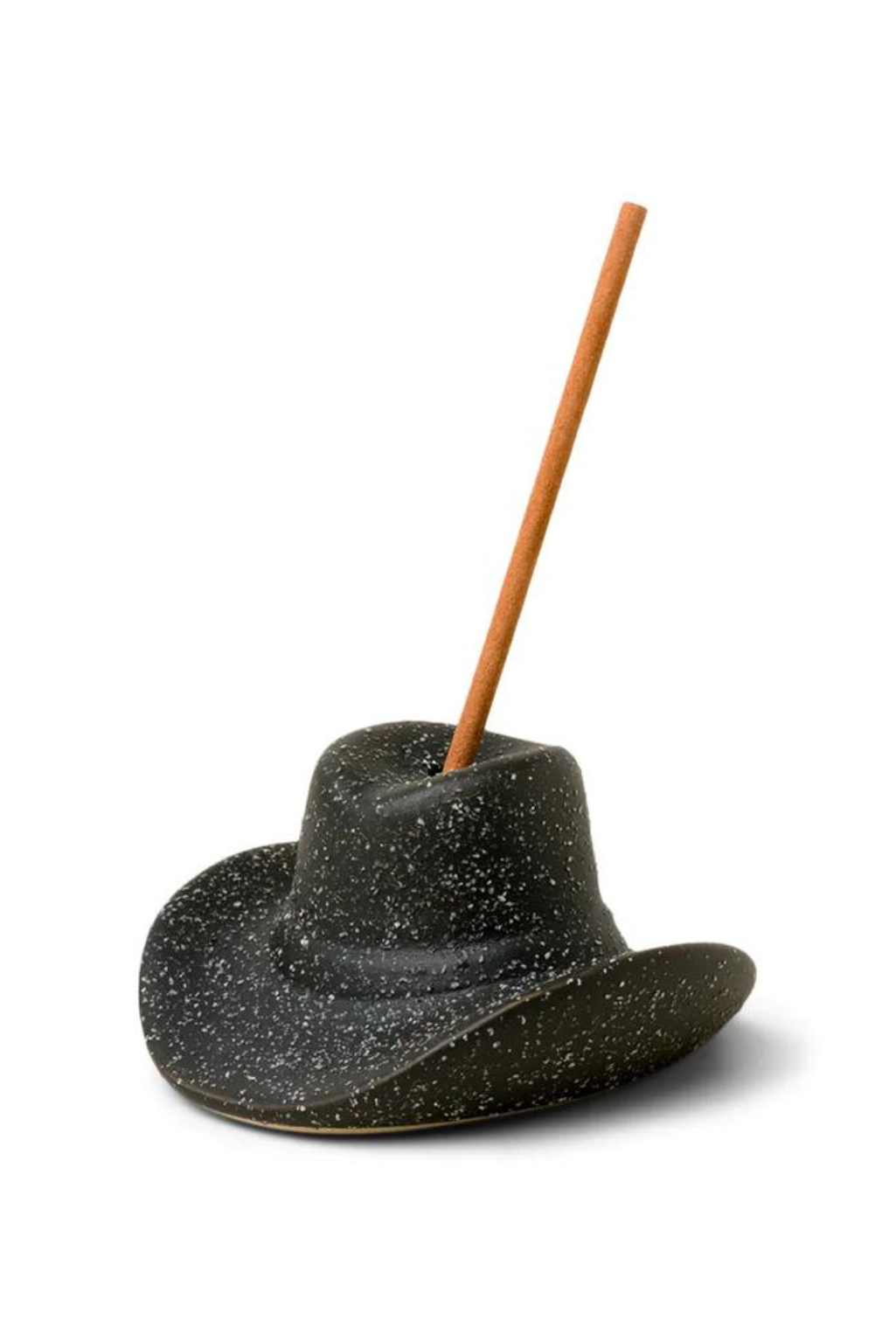 Cowboy Hat Incense Holder - Black