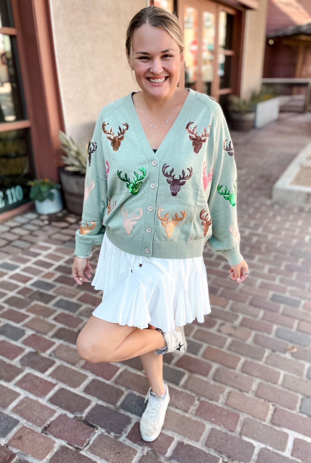 Deer Head Cardigan