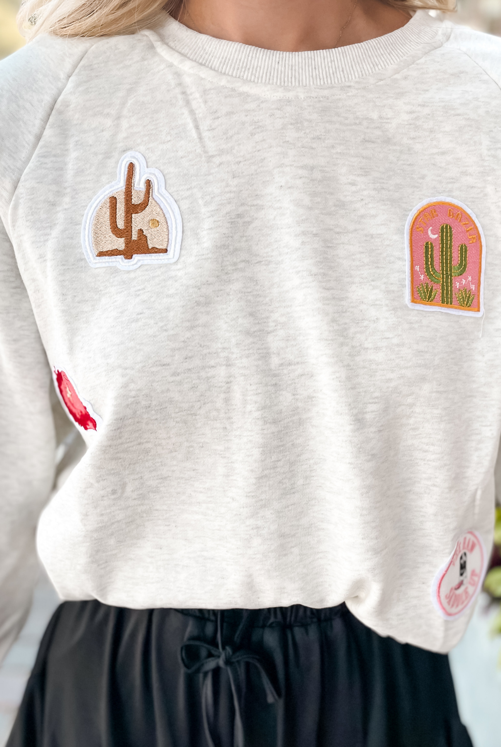 Cowboy Patch Sweatshirt