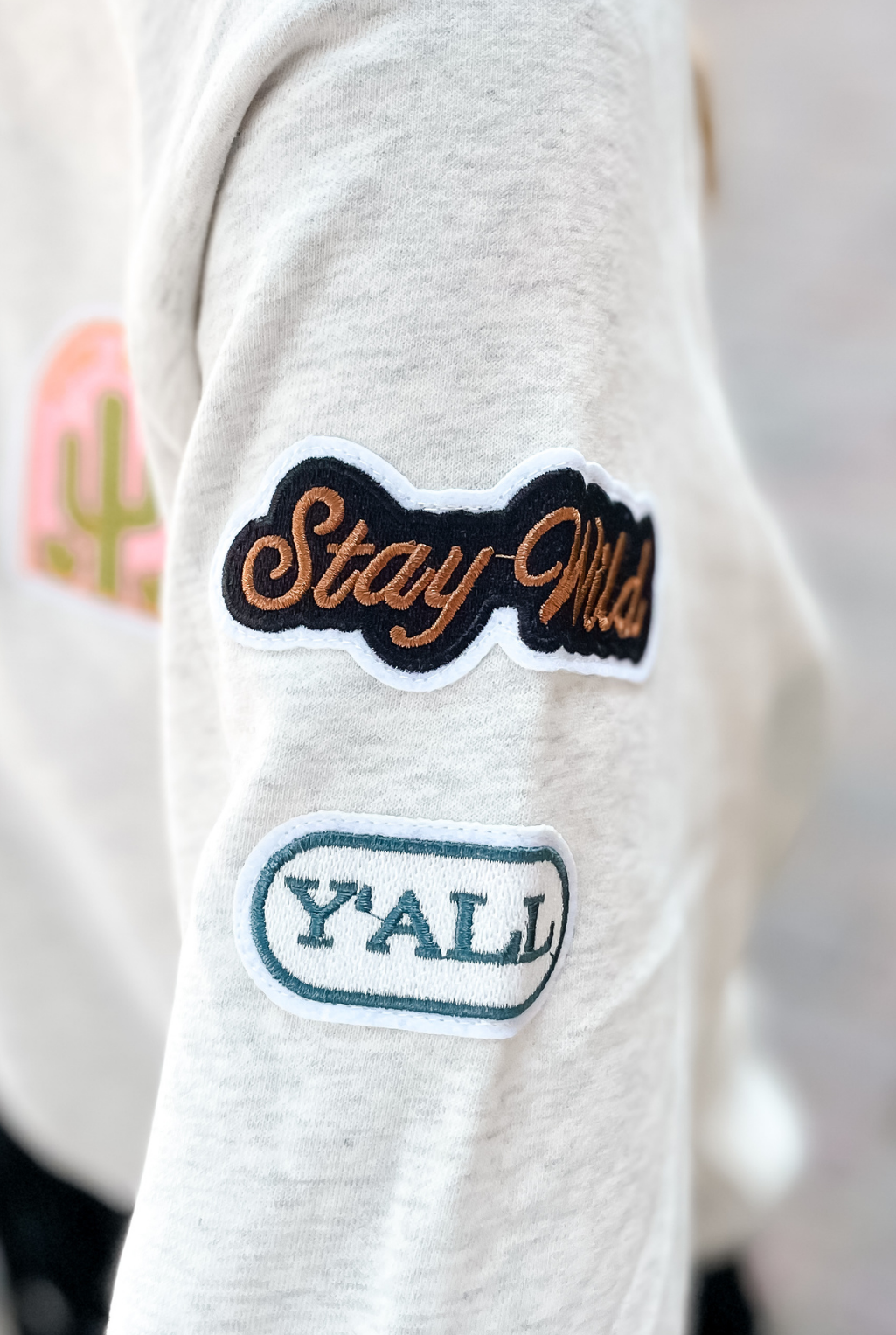 Cowboy Patch Sweatshirt