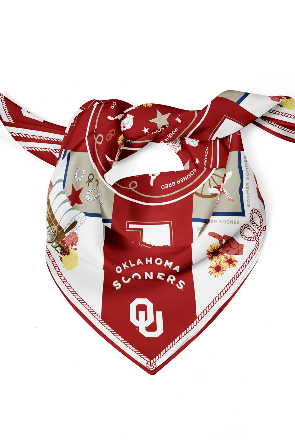 Oklahoma Sooners Silk Scarf