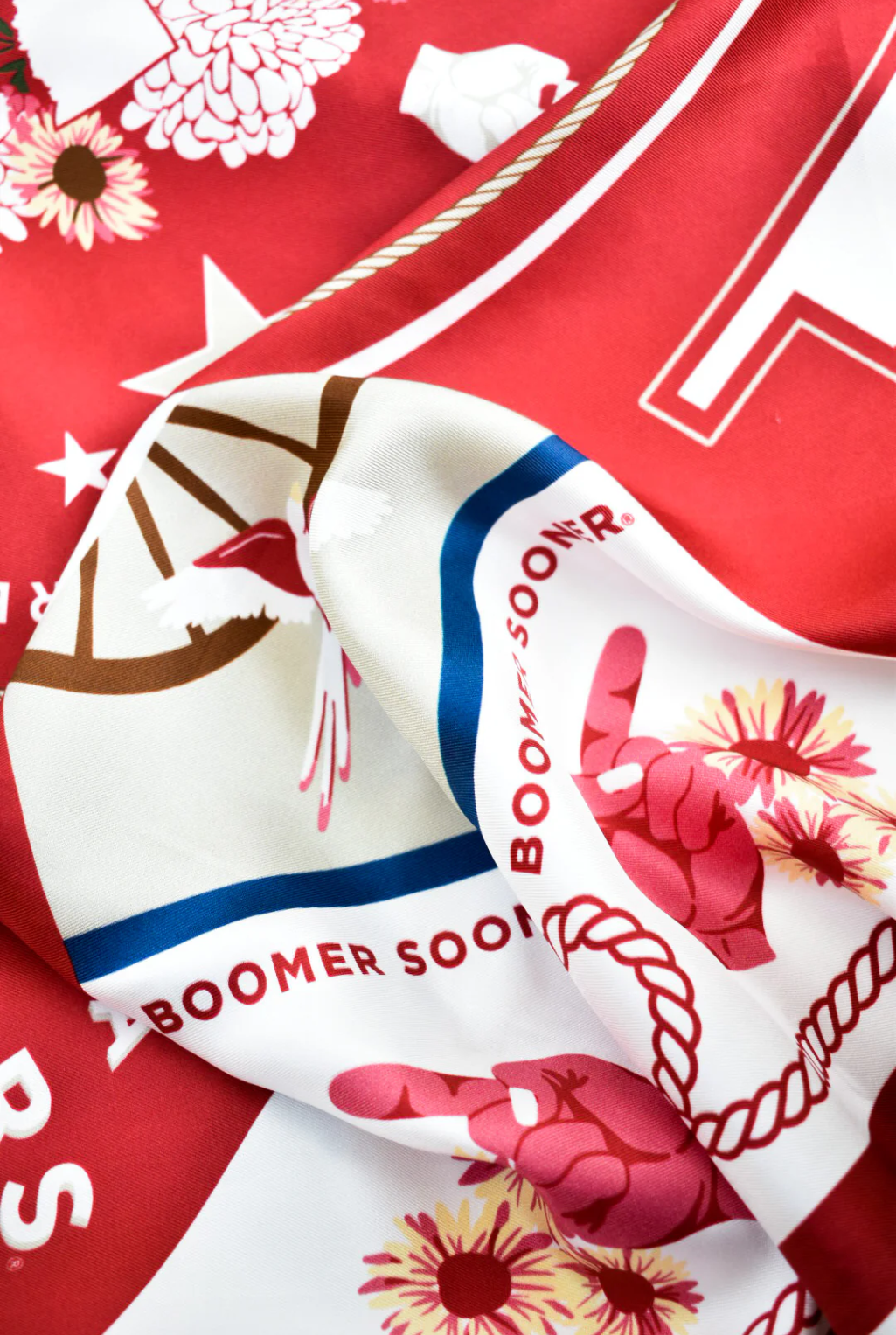 Oklahoma Sooners Silk Scarf