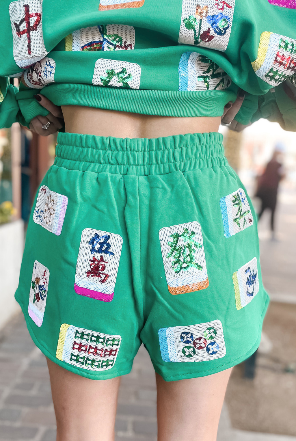 Mahjong Shorts