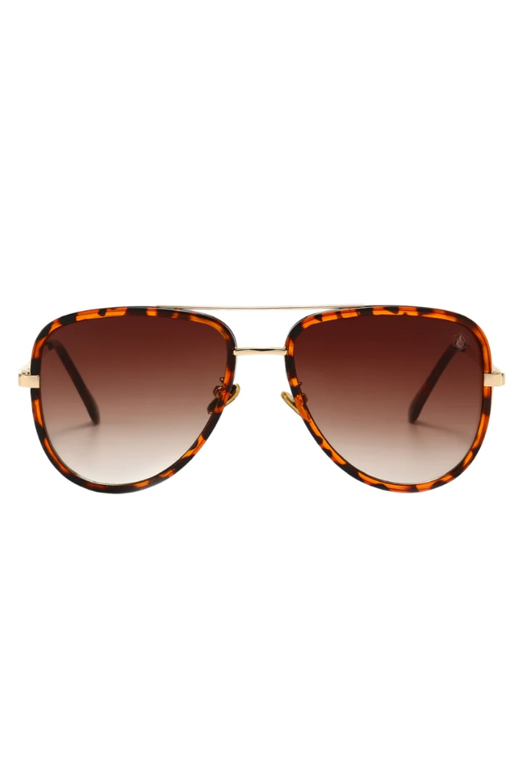 Robin Aviator Sunglasses - Latte