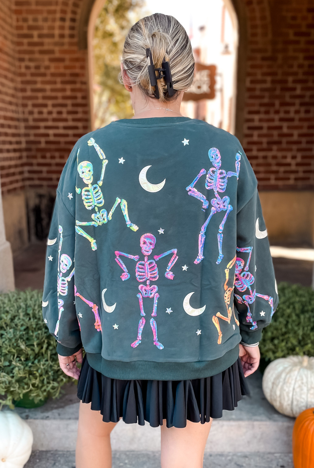 Queen Of Sparkles - Dancing Skeletons Sweatshirt