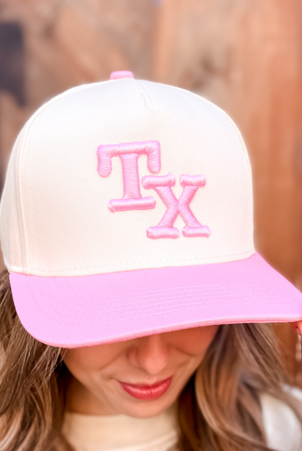 TX Baseball Cap - Pink