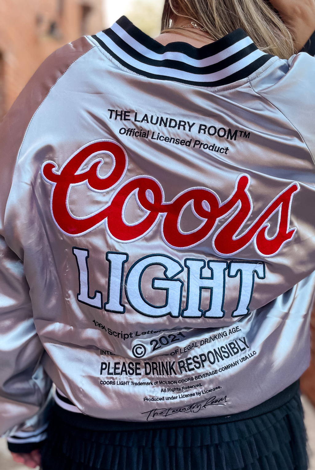 Coors Light Silver Stadium Jacket