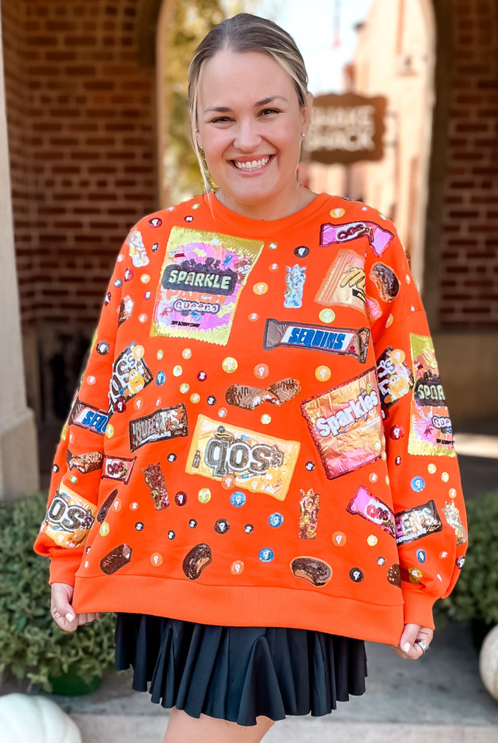 Queen Of Sparkles - Queen Of Candy Sweatshirt