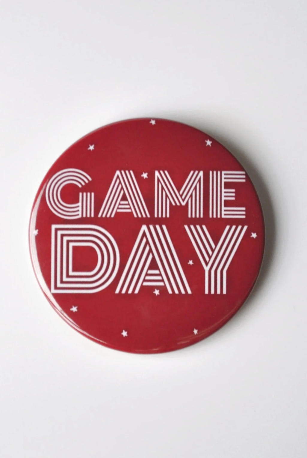 Game Day Button - Maroon