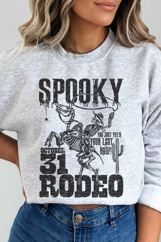 Spooky Rodeo Sweatshirt - Ash