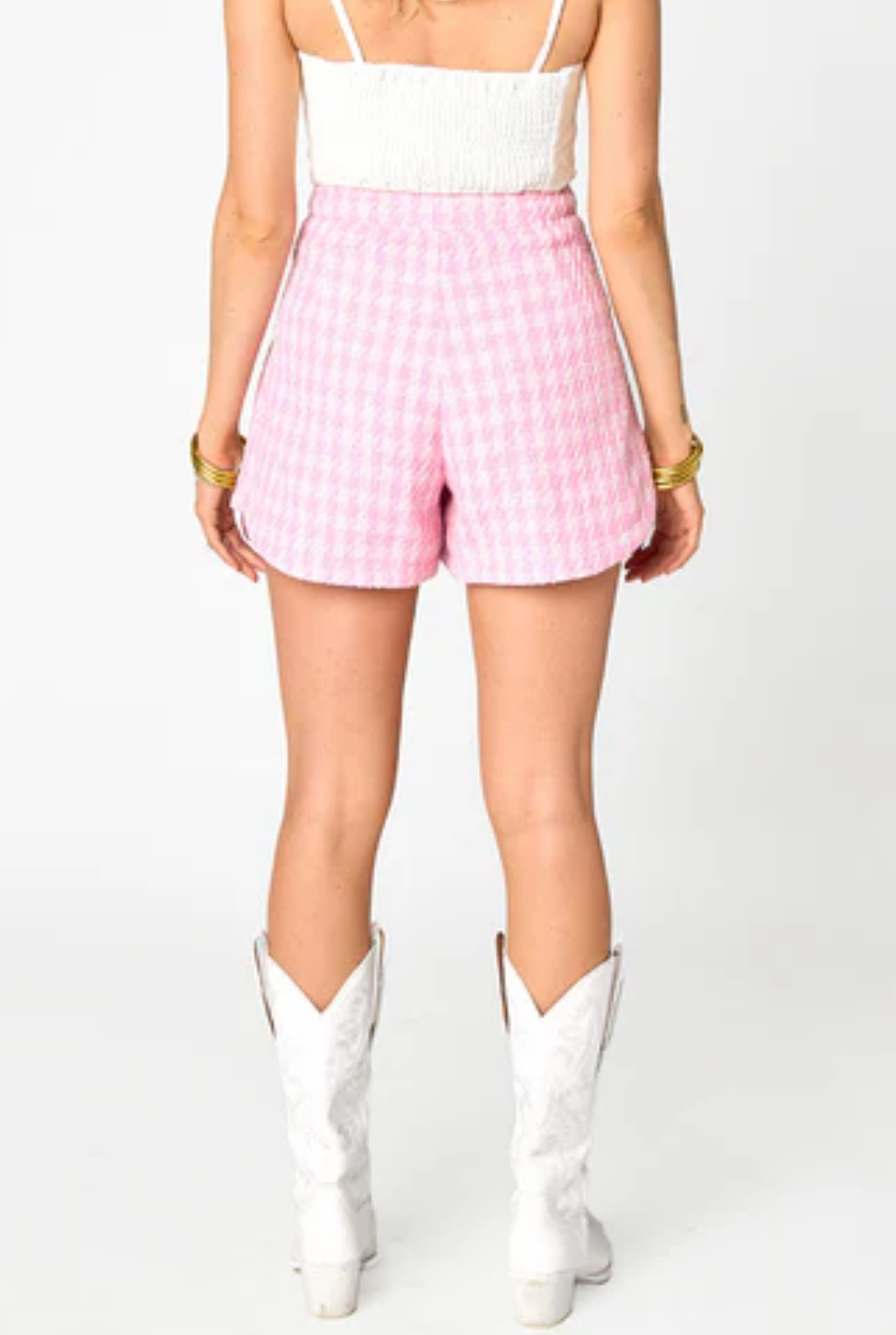 Buddy Love - Pale Pink Mae Shorts