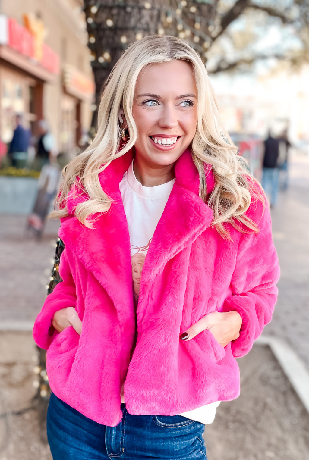 Fur Real Fur Real  Coat - Pink