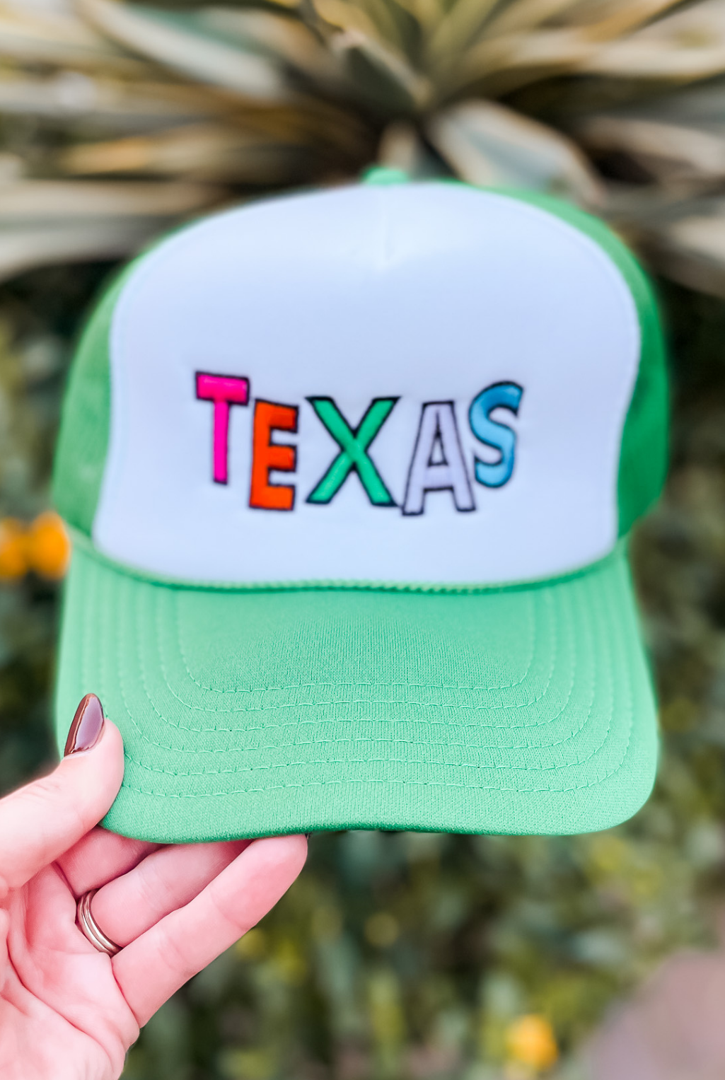 Colorful Texas Trucker Cap