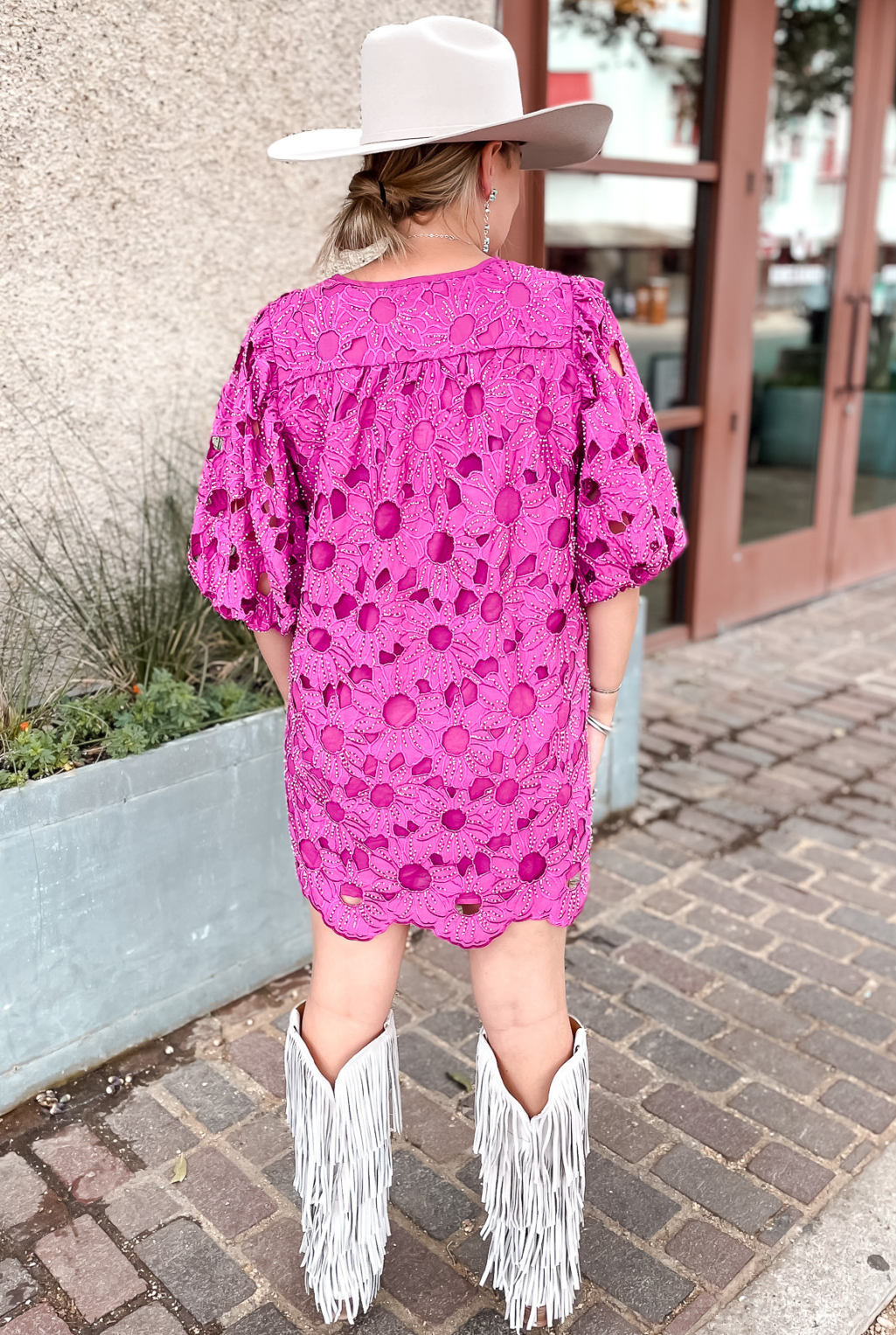 Pink Harvest Mini Dress