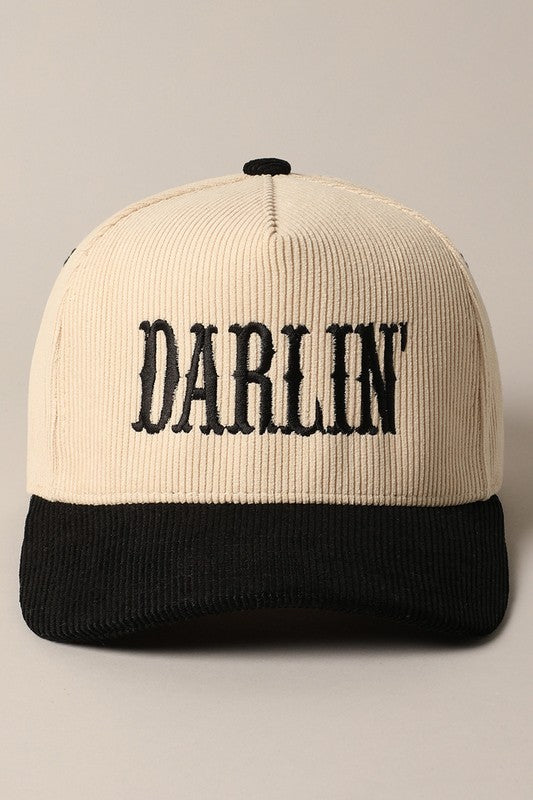 Darlin' Corduroy Baseball Cap