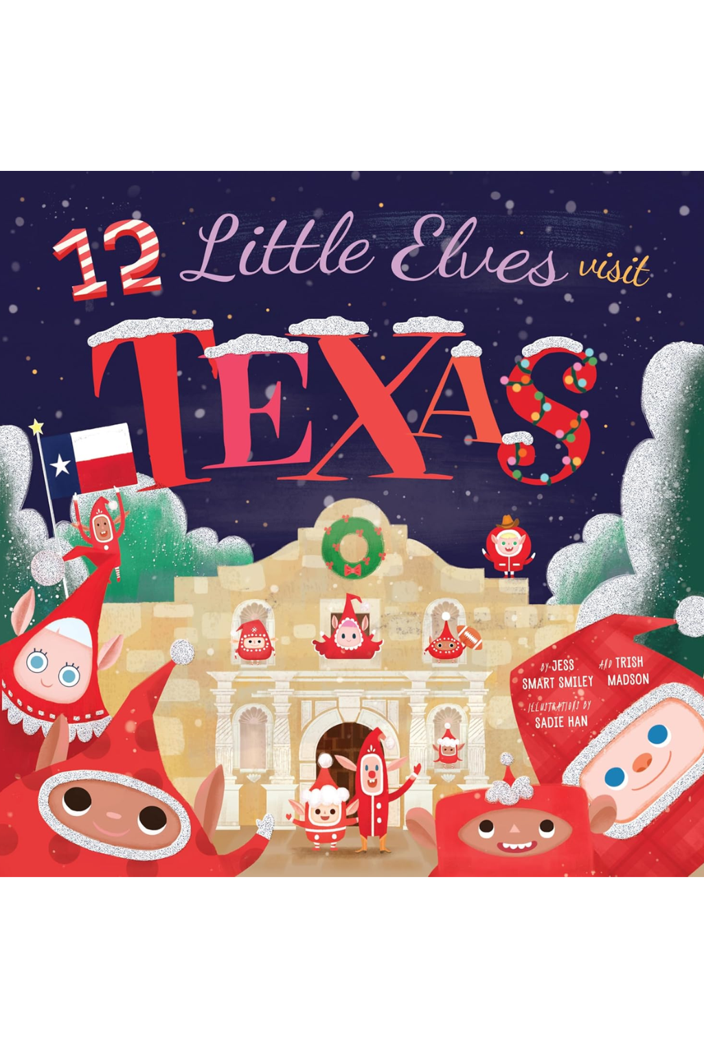 12 Elves Visit Texas Book