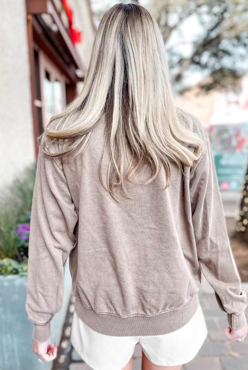 Sweatshirt - Christmas Cheer - Taupe