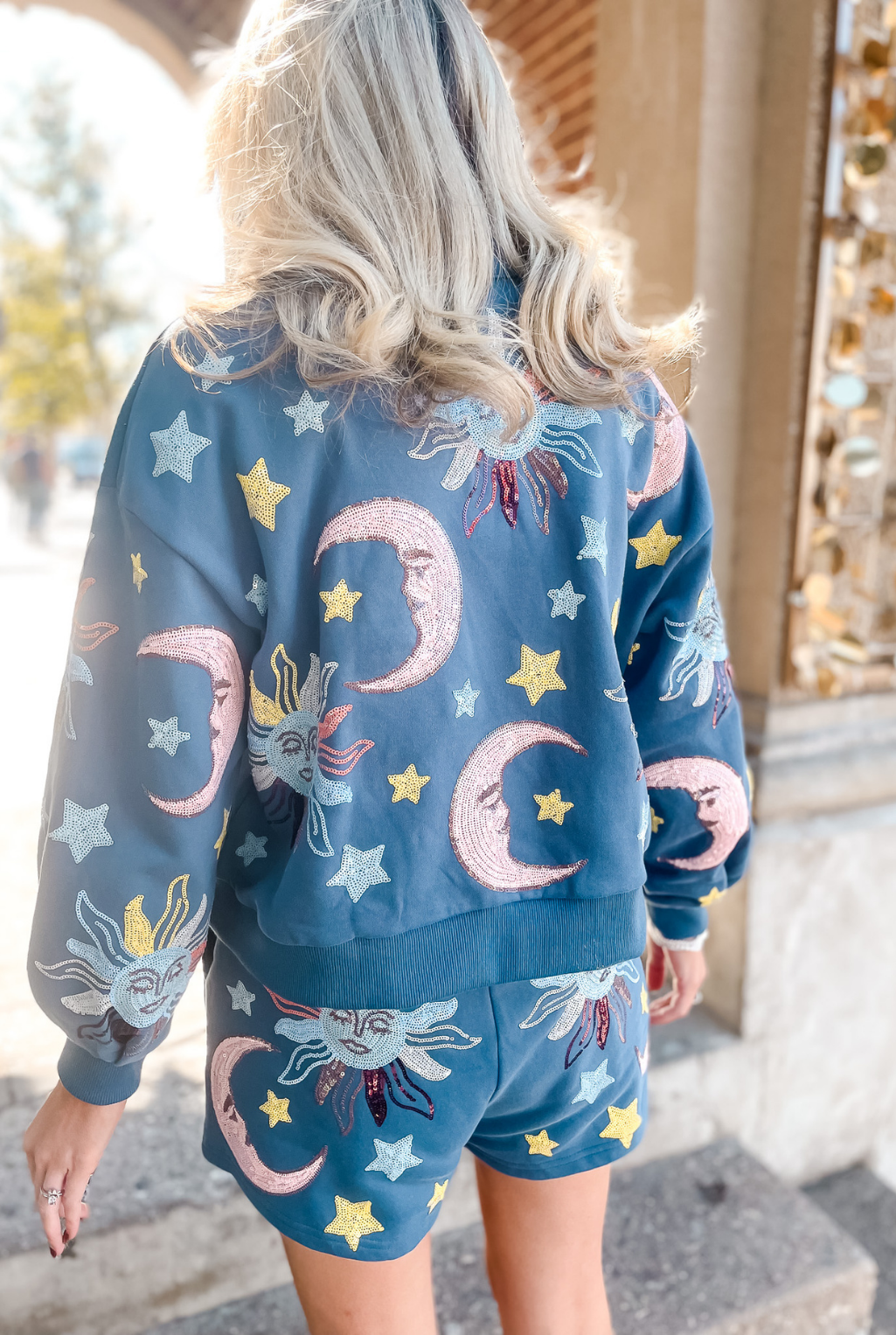 Star and Moon Sweatshirt