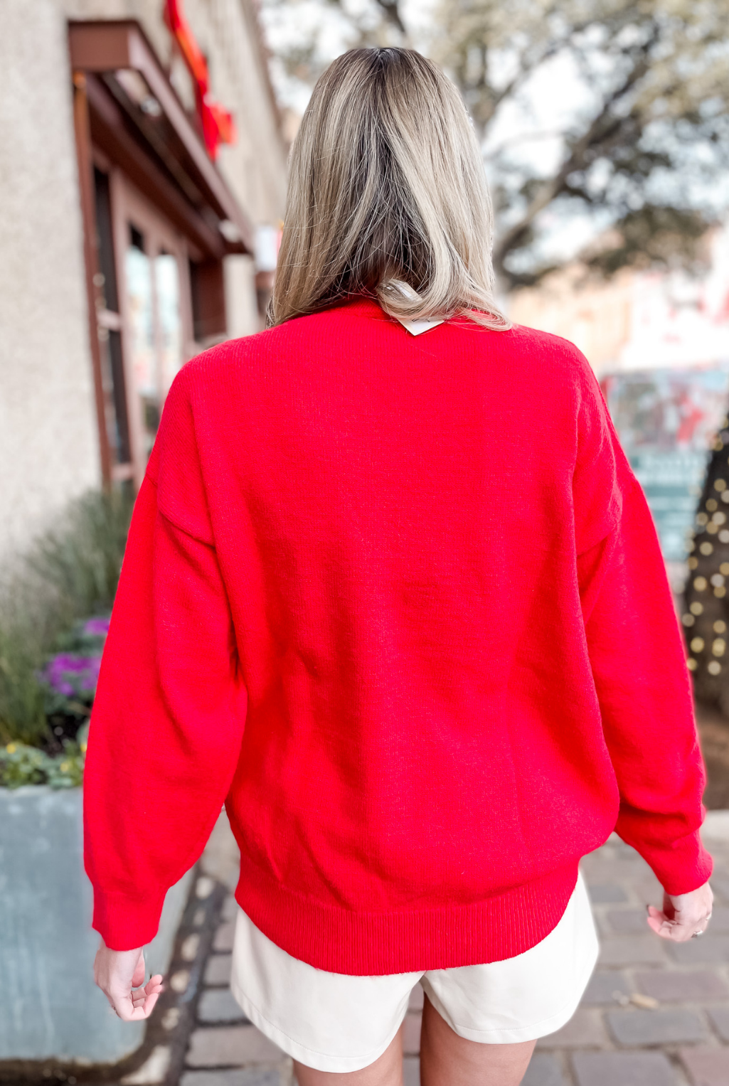 Candy Cane Sweater