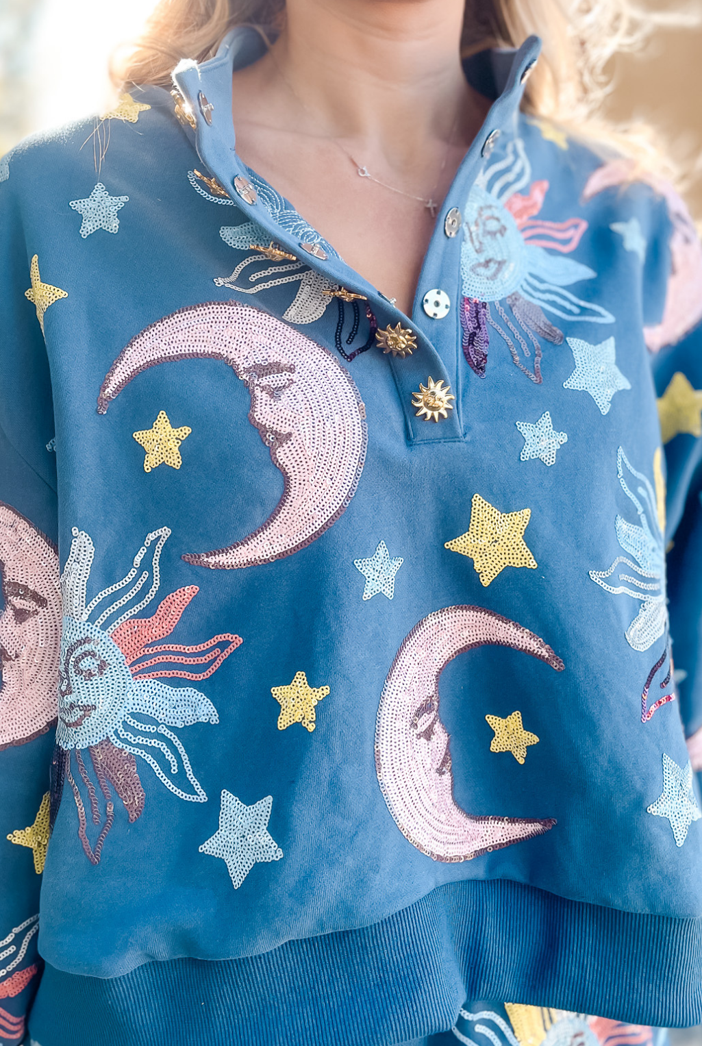 Star and Moon Sweatshirt