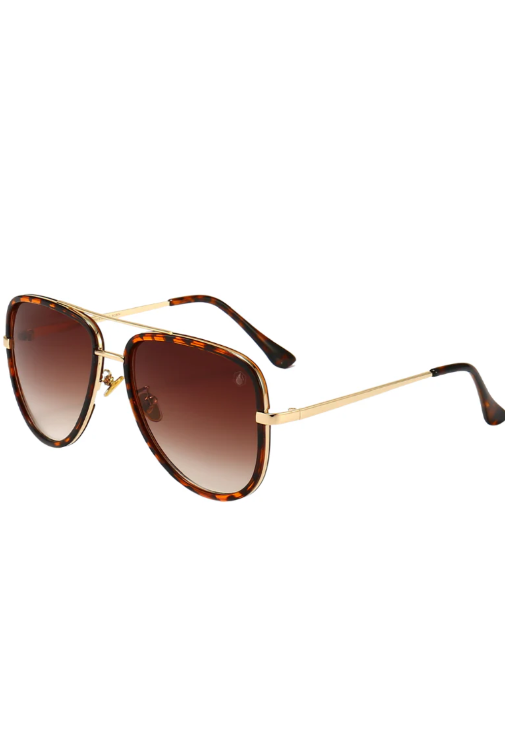 Robin Aviator Sunglasses - Latte