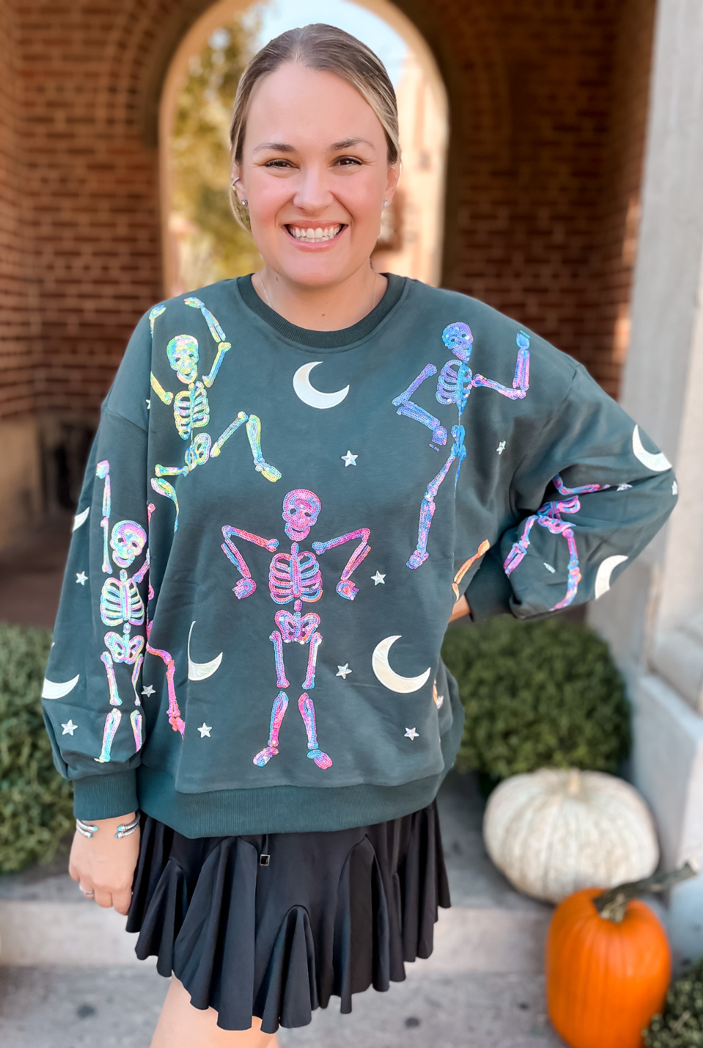 Queen Of Sparkles - Dancing Skeletons Sweatshirt