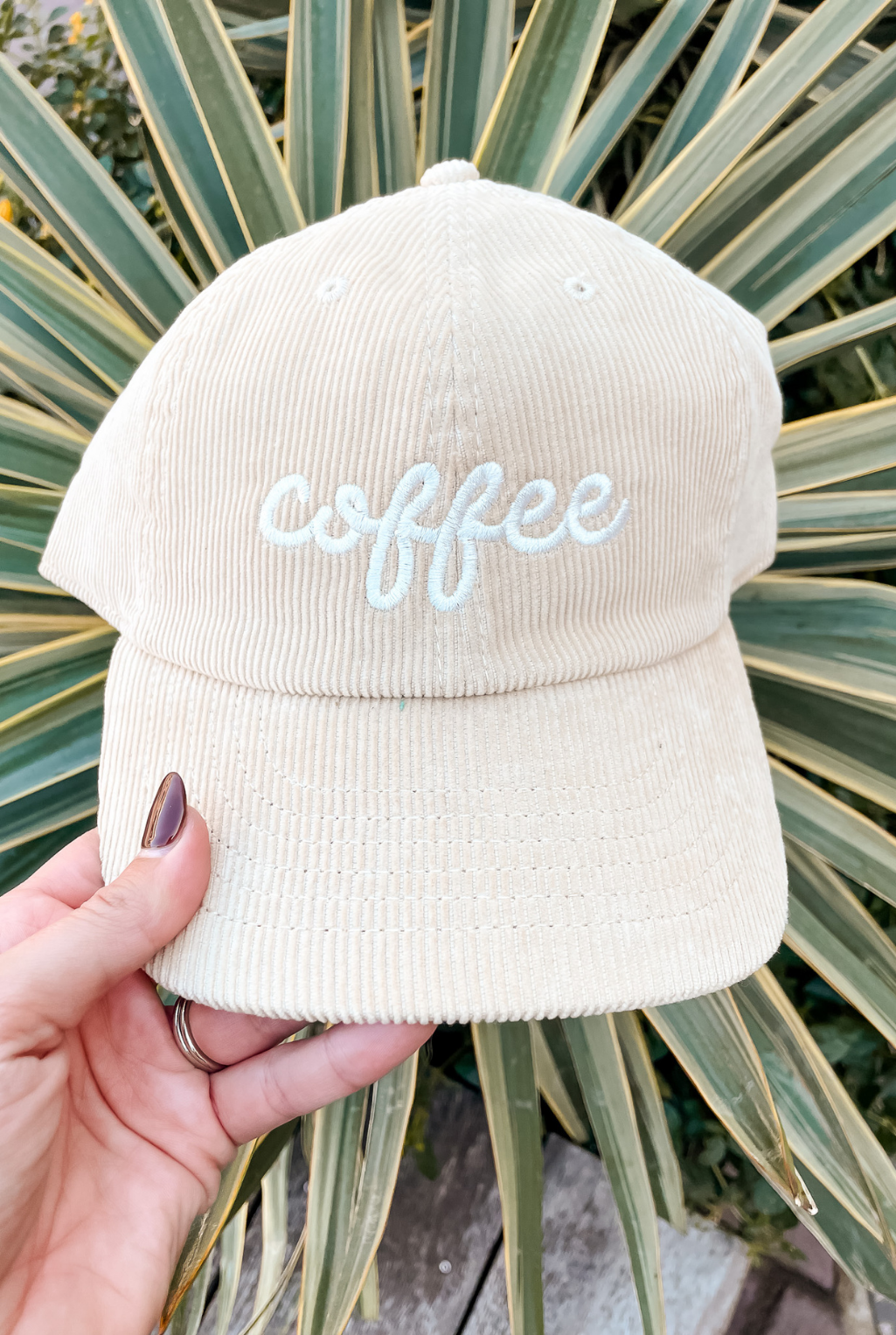 Coffee Ball Cap - Sand