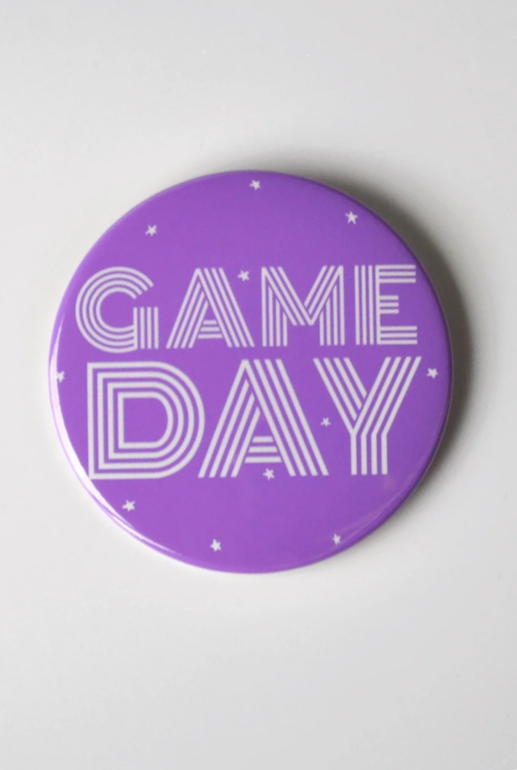 Game Day Button - Purple