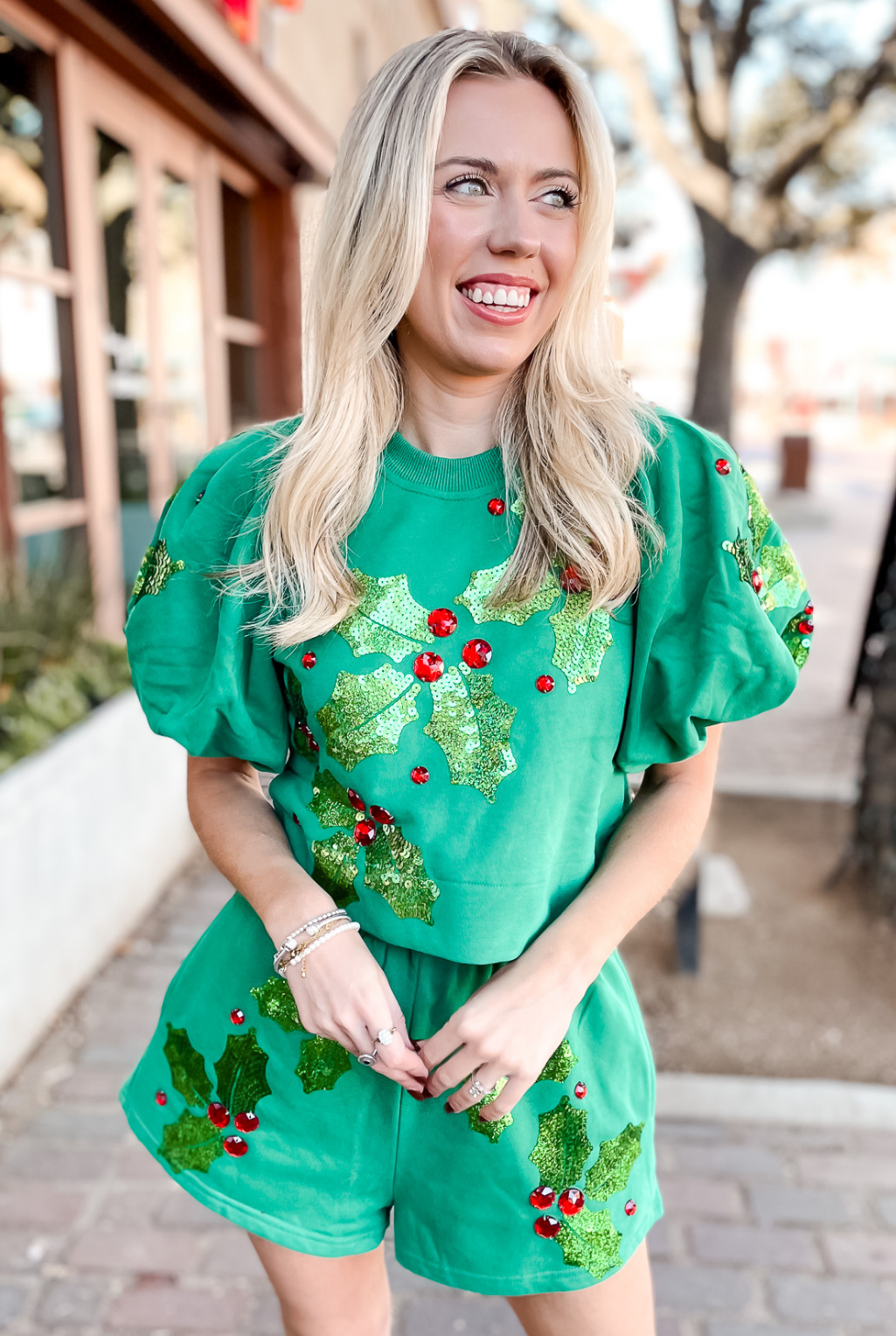 Christmas Holly Sweatshirt