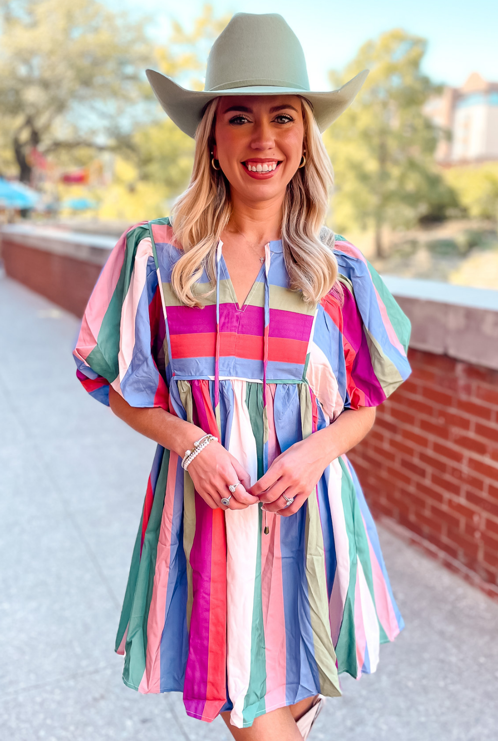 Awning Stripe Dress