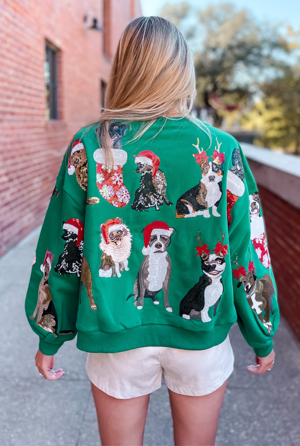 Christmas Puppies Sweatshirt