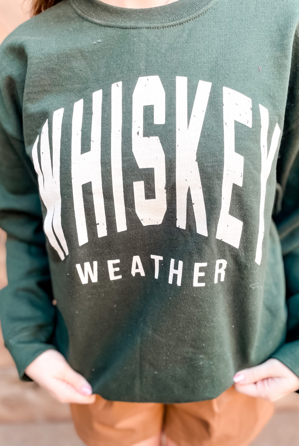 Sweatshirt - Whiskey Weather - H Green